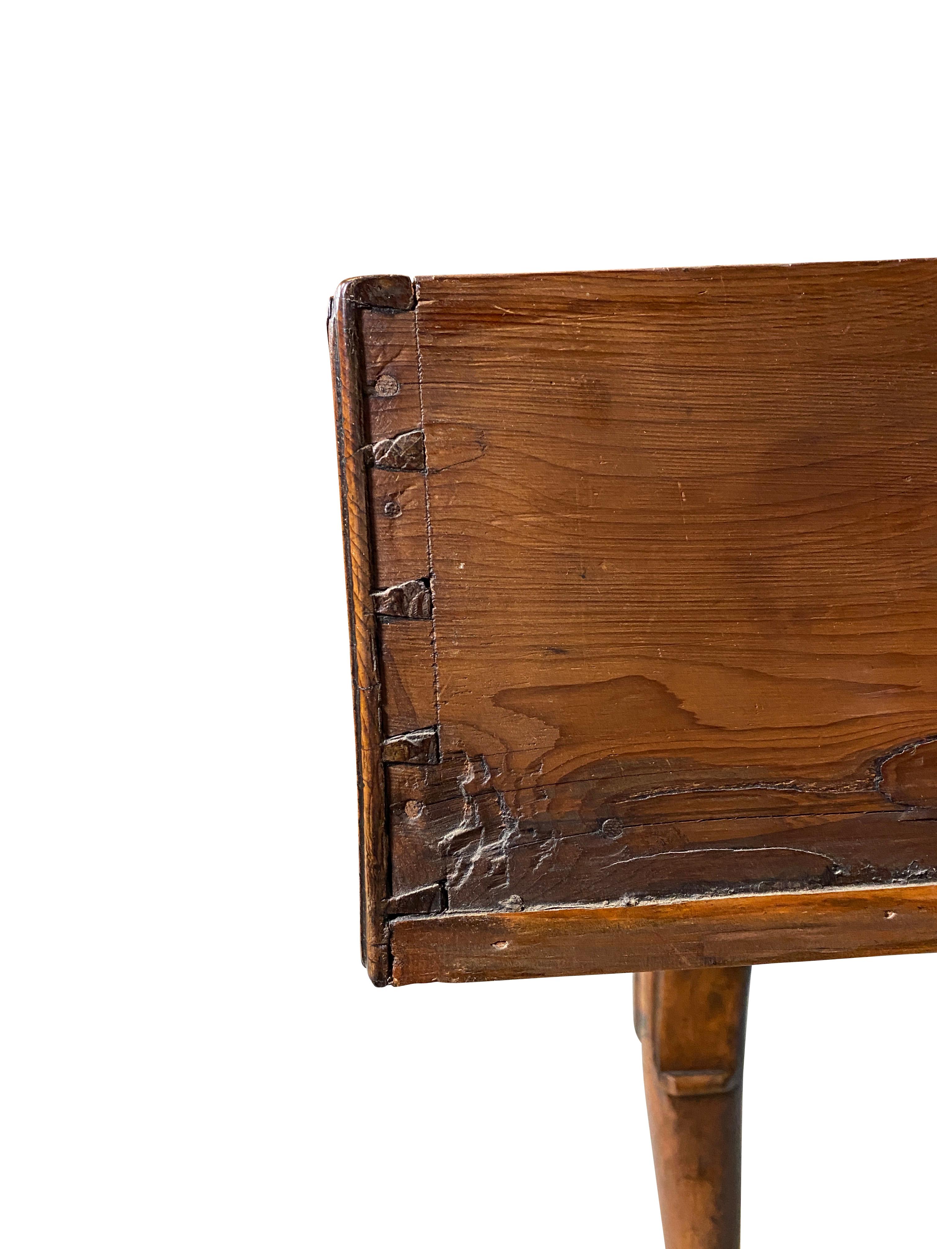 George III Provincial Yew Wood Sideboard 4