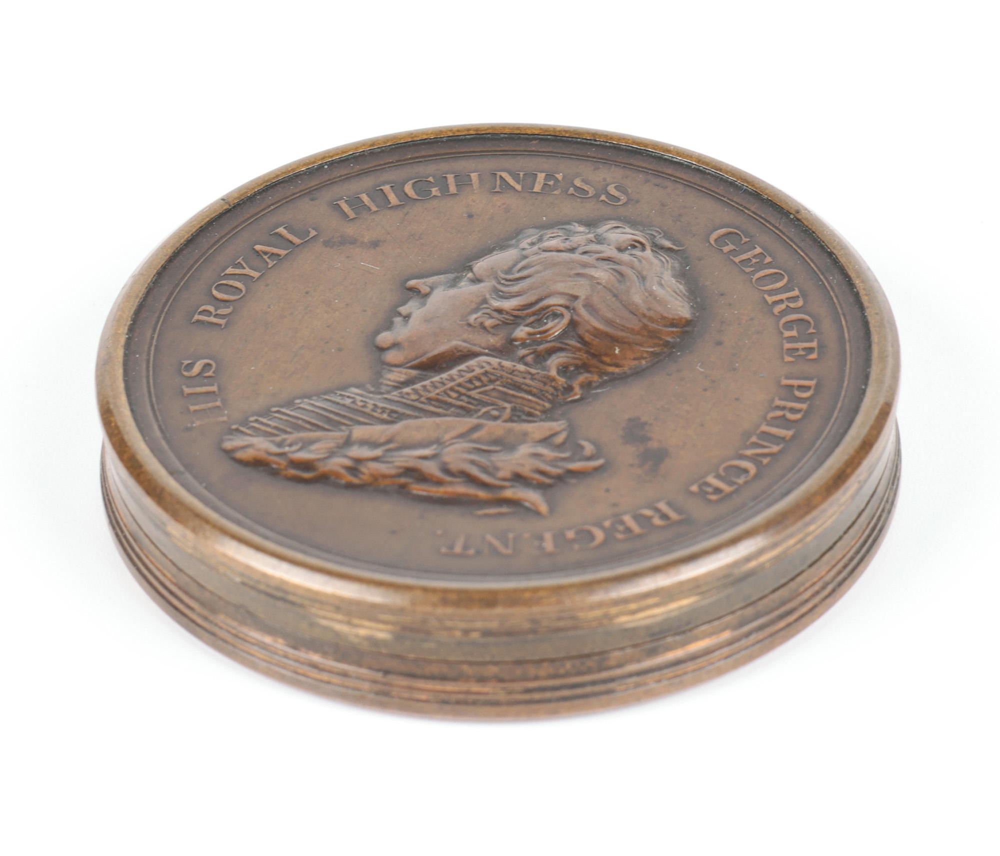 George III Rare Bronze Cased Chronology of the Sovereigns of England For Sale 13