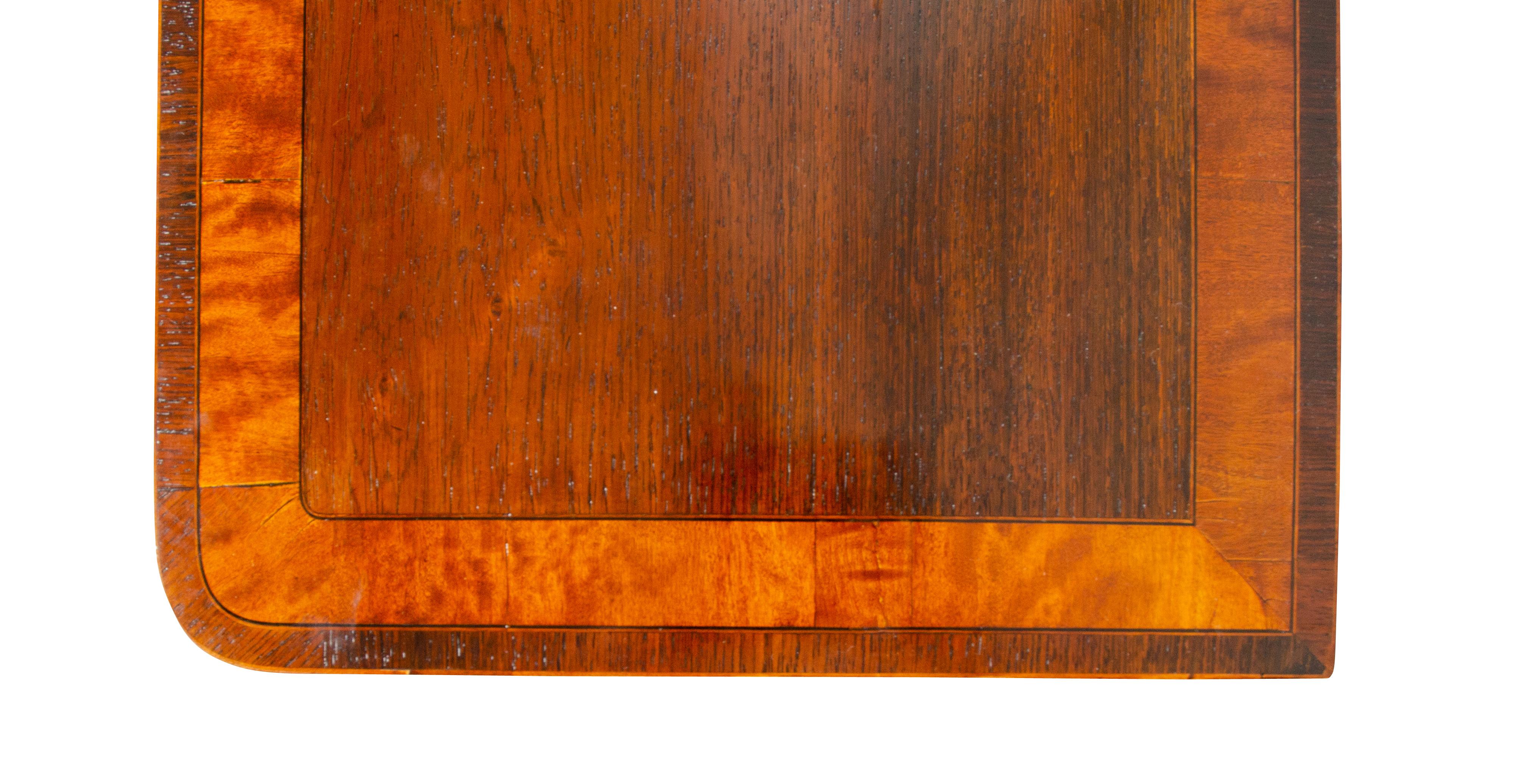George III Rosewood and Inlaid Credenza 11