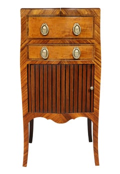 George III Rosewood and Satinwood Beau Brummel