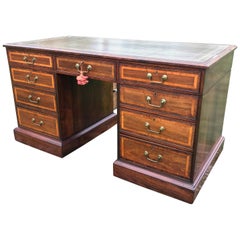 George III Rosewood Library Partner's Desk