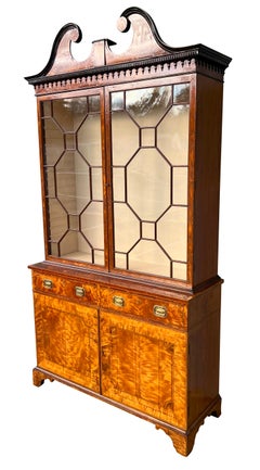 George III Satinwood Cabinet