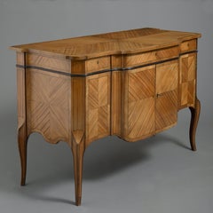 George III Satinwood Commode