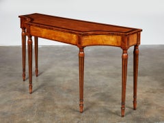 George III Satinwood Console