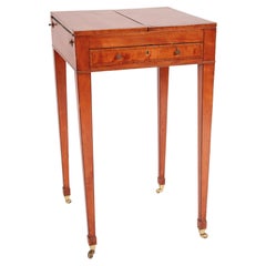 George III Satinwood Games / Side Table