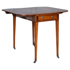 Used George III Satinwood Pembroke Table