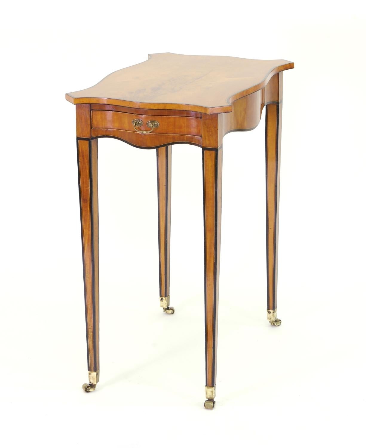 George III Satinwood Side Table, circa 1790 2