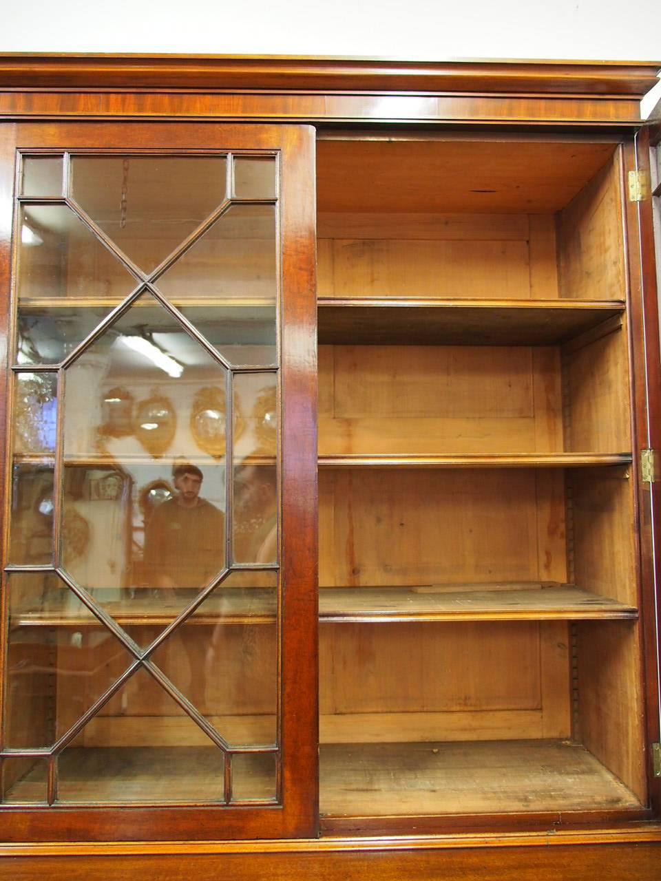 George III Secretaire Bookcase, circa 1820 6