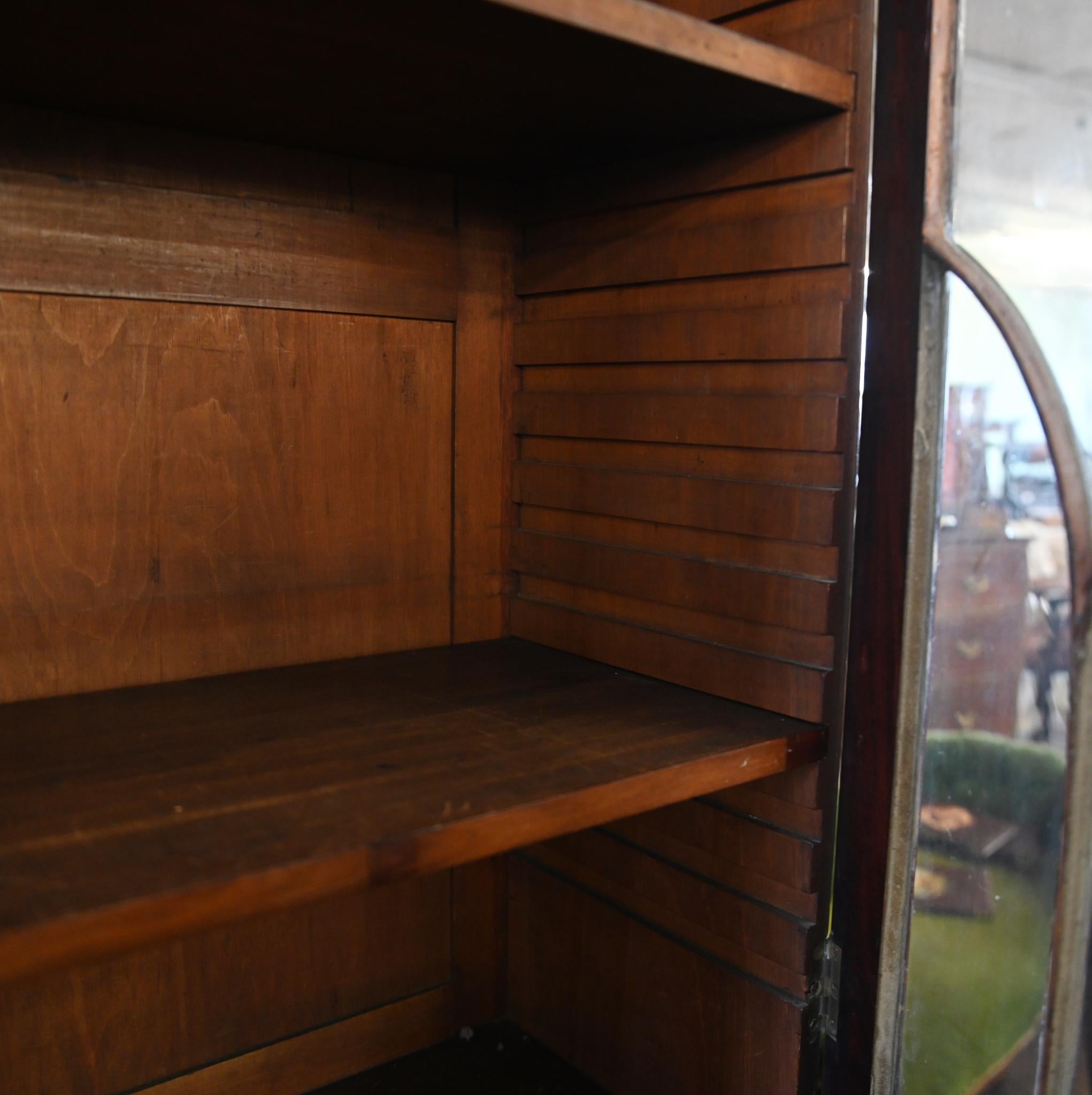 Libreria Secretaire di Giorgio III in mogano 1810 in vendita 4