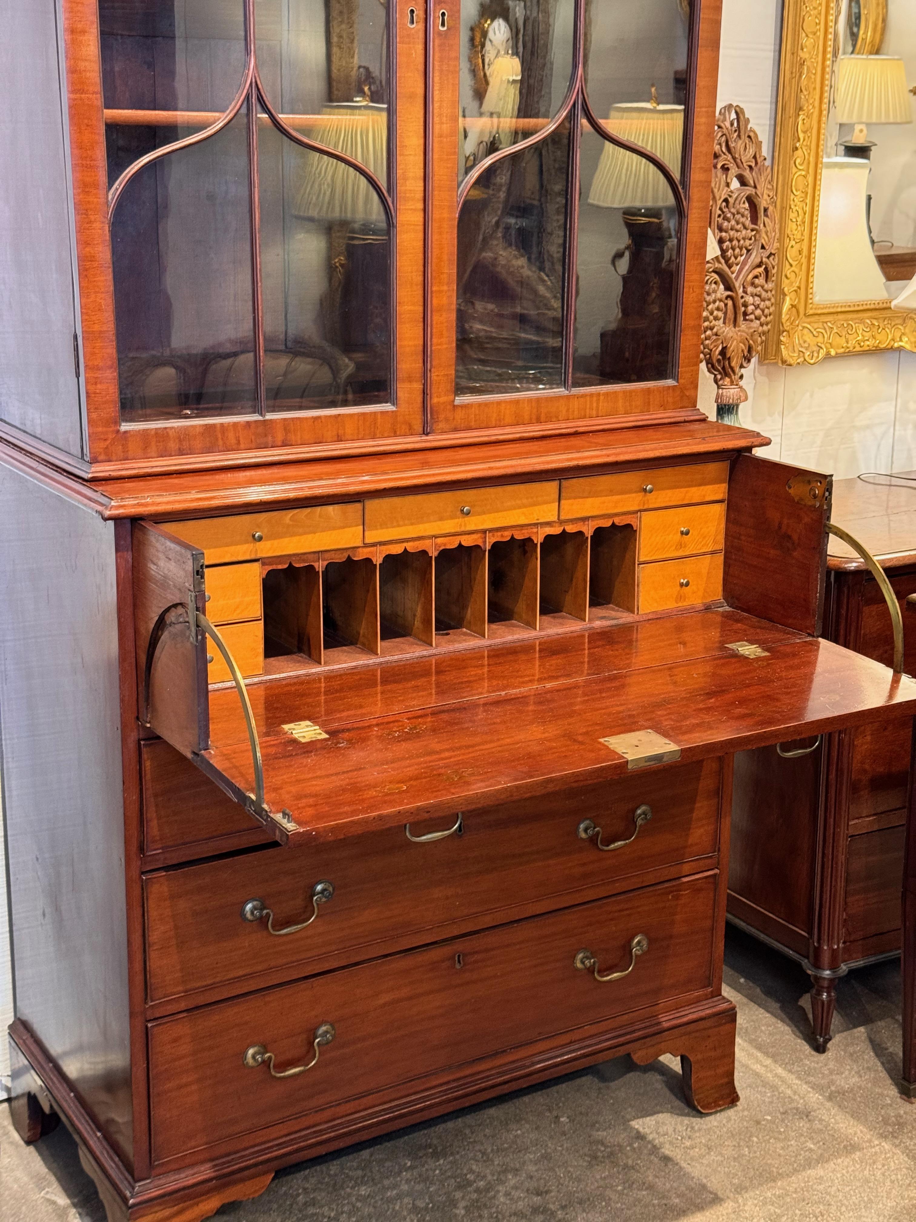 George III Secretary Bookcase 6