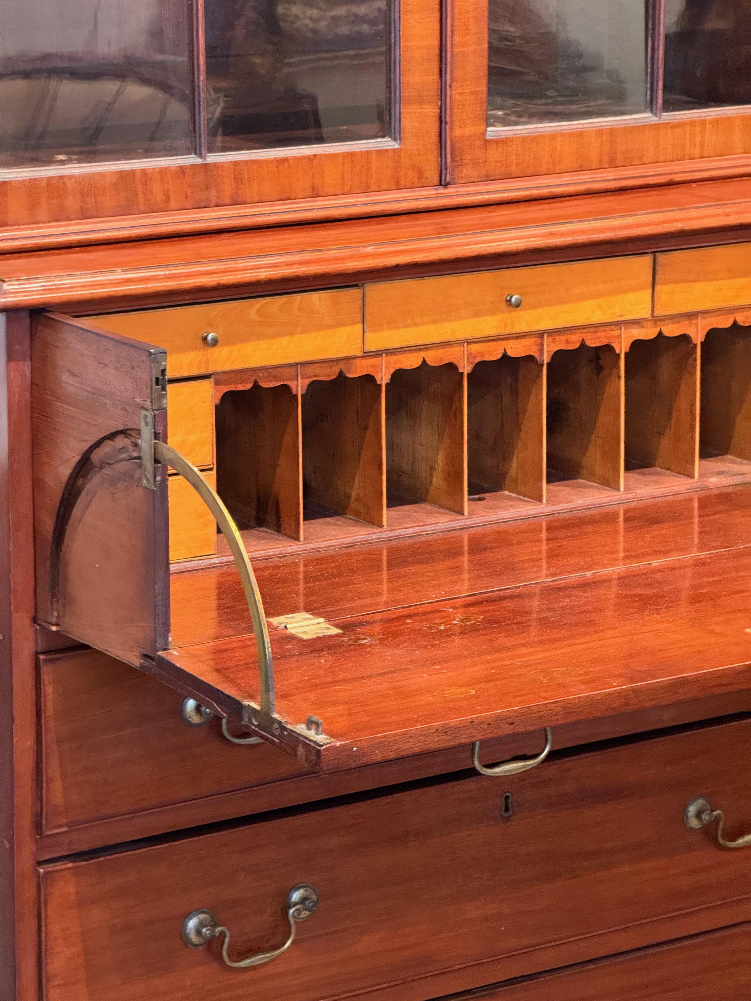 George III Secretary Bookcase 7