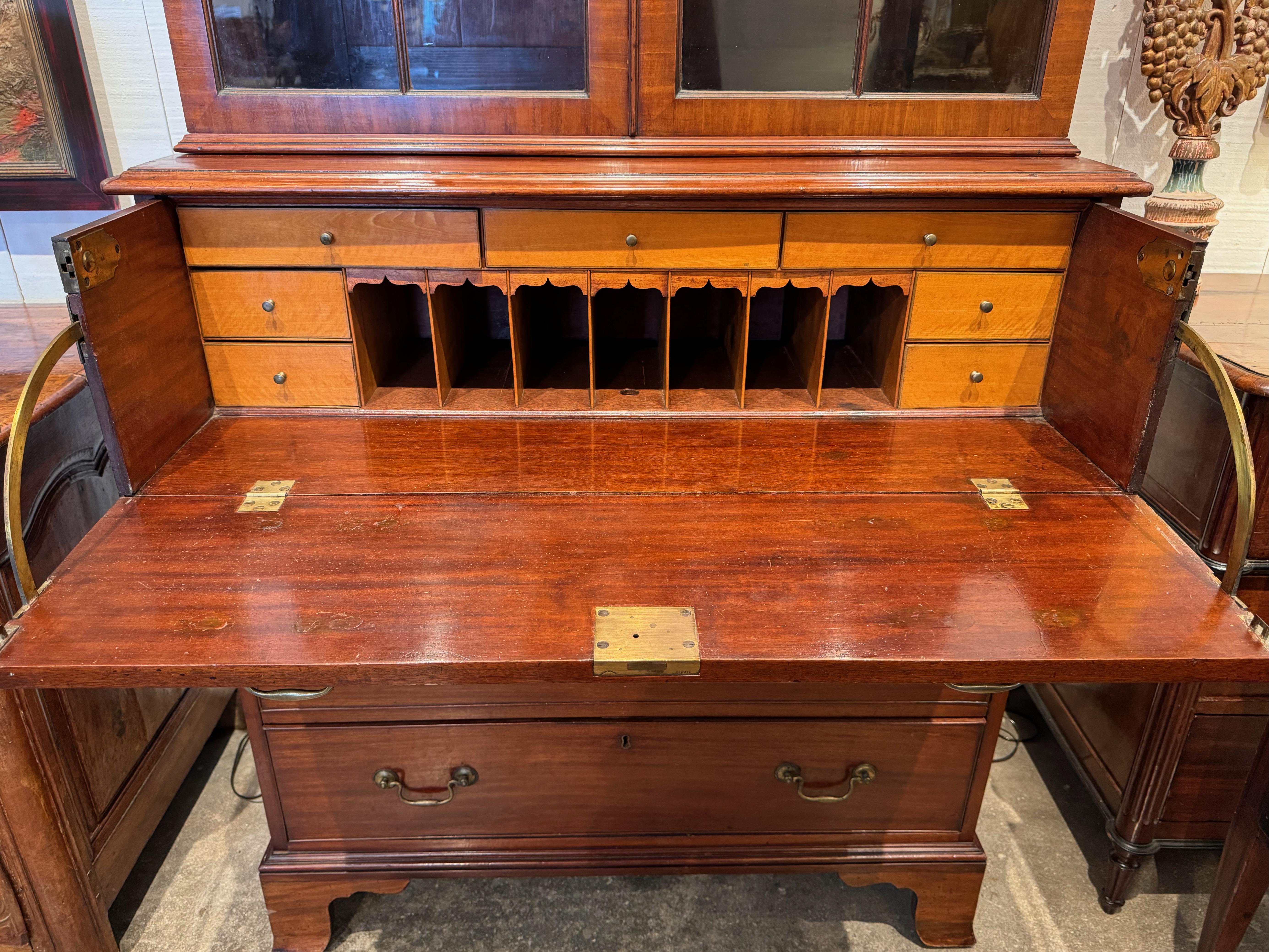 George III Secretary Bookcase 9
