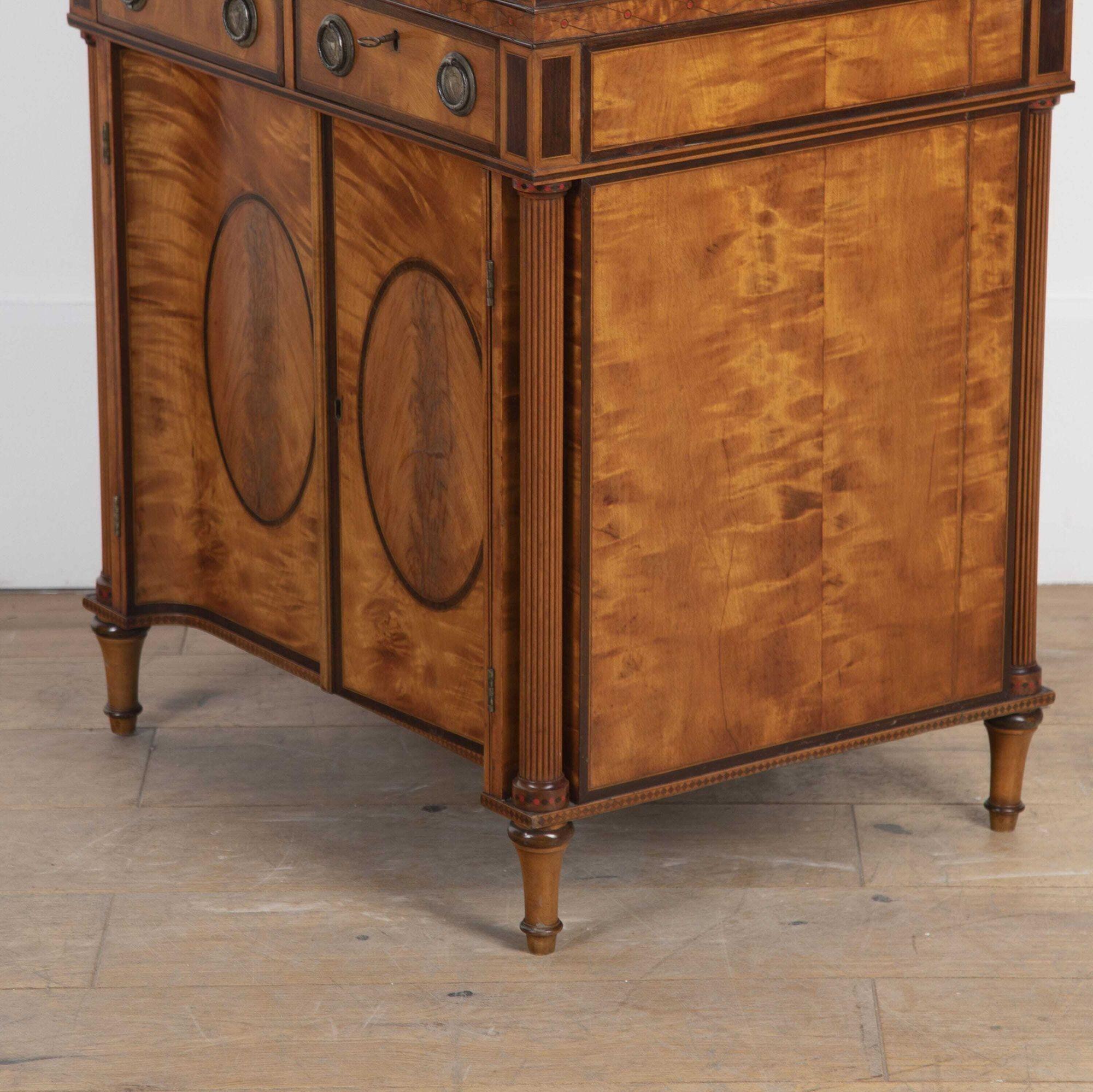 Country George III Sheraton Period Desk For Sale