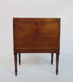 George III Sheraton Style Mahogany Cellarette
