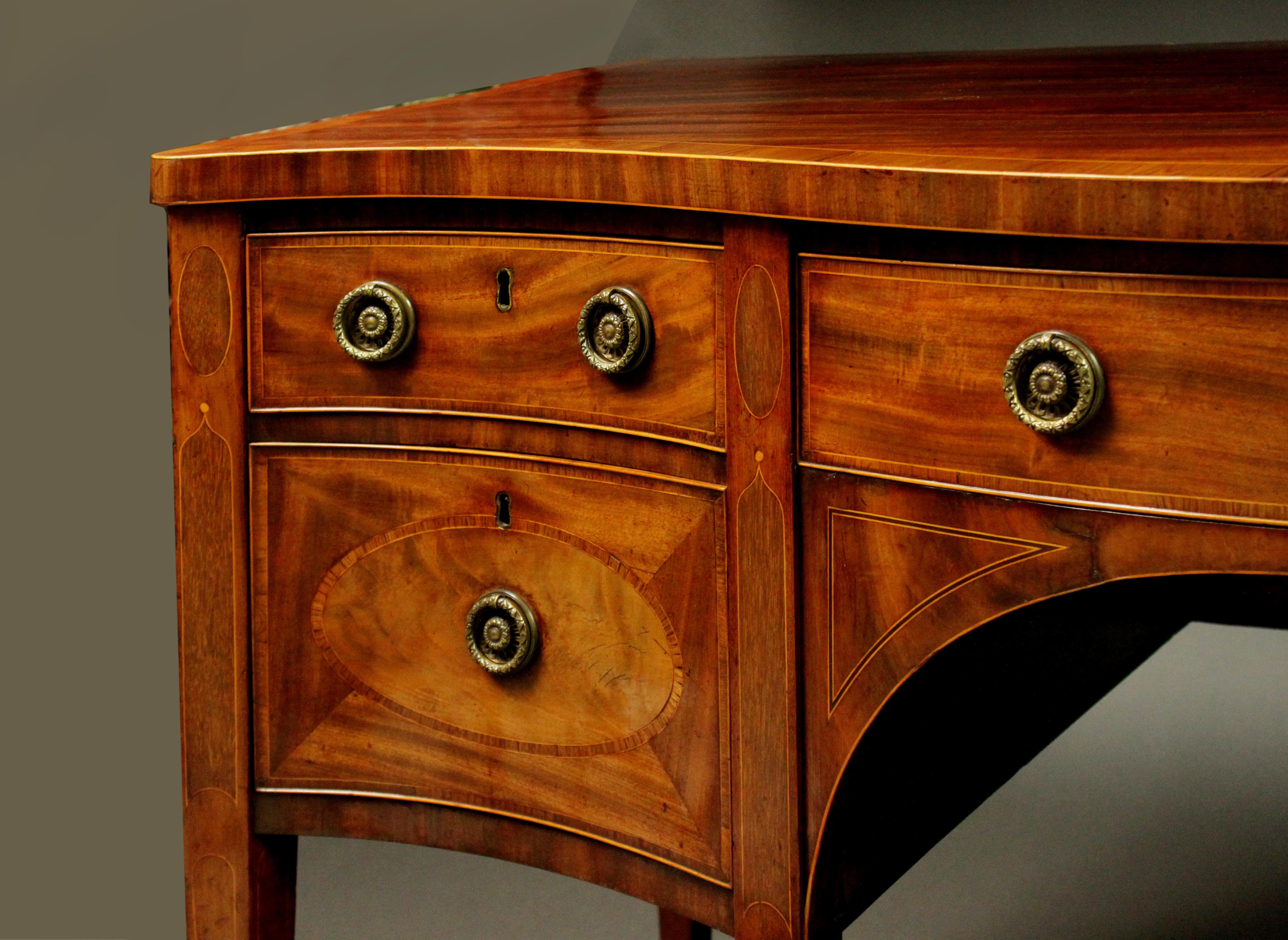 Mahogany George III Sideboard in the Manner of Thomas Sheraton For Sale