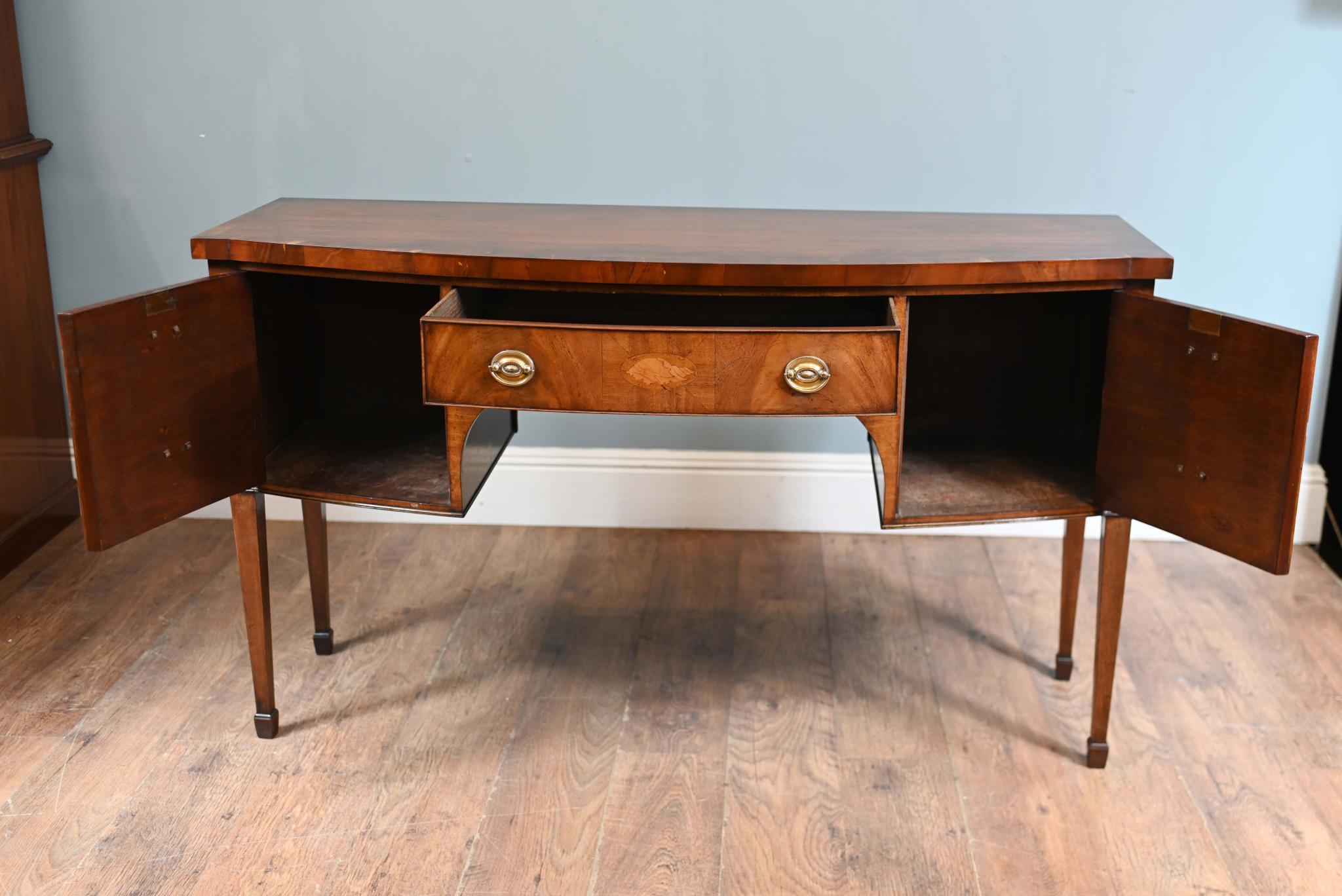 George III Sideboard Mahogany Server Sheraton For Sale 2