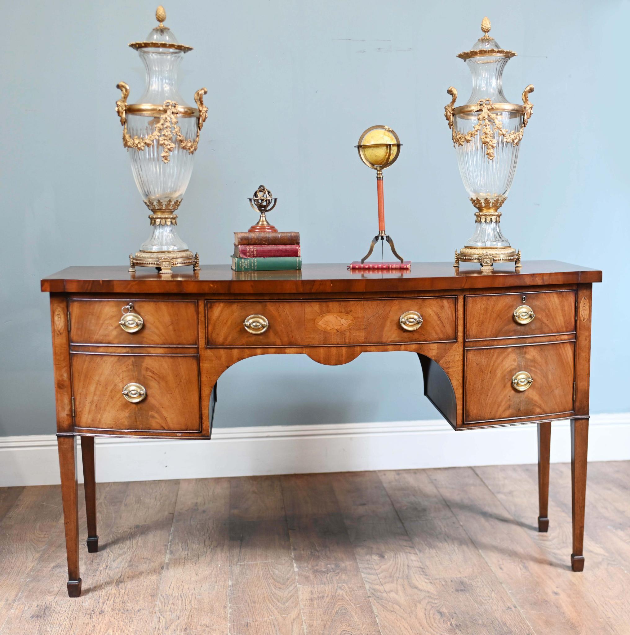 George III Sideboard Mahogany Server Sheraton For Sale 4