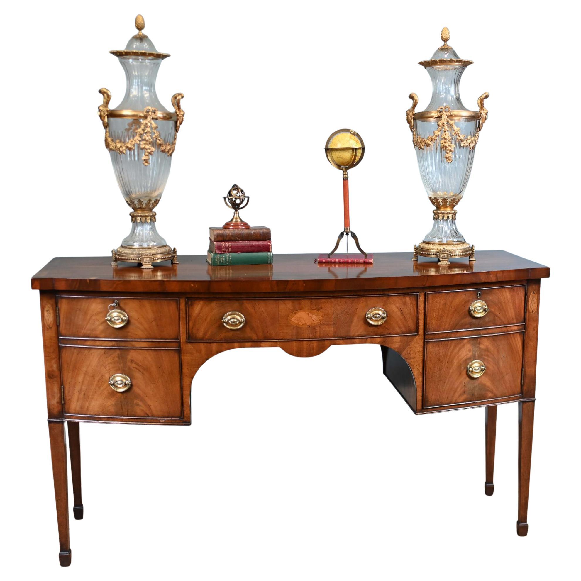 George III Sideboard Mahogany Server Sheraton For Sale