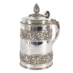 George III Silver and Silver-Gilt Tankard, Rebecca Emes & Edward Barnard, 1814