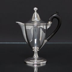 George III silver argyle gravy jug