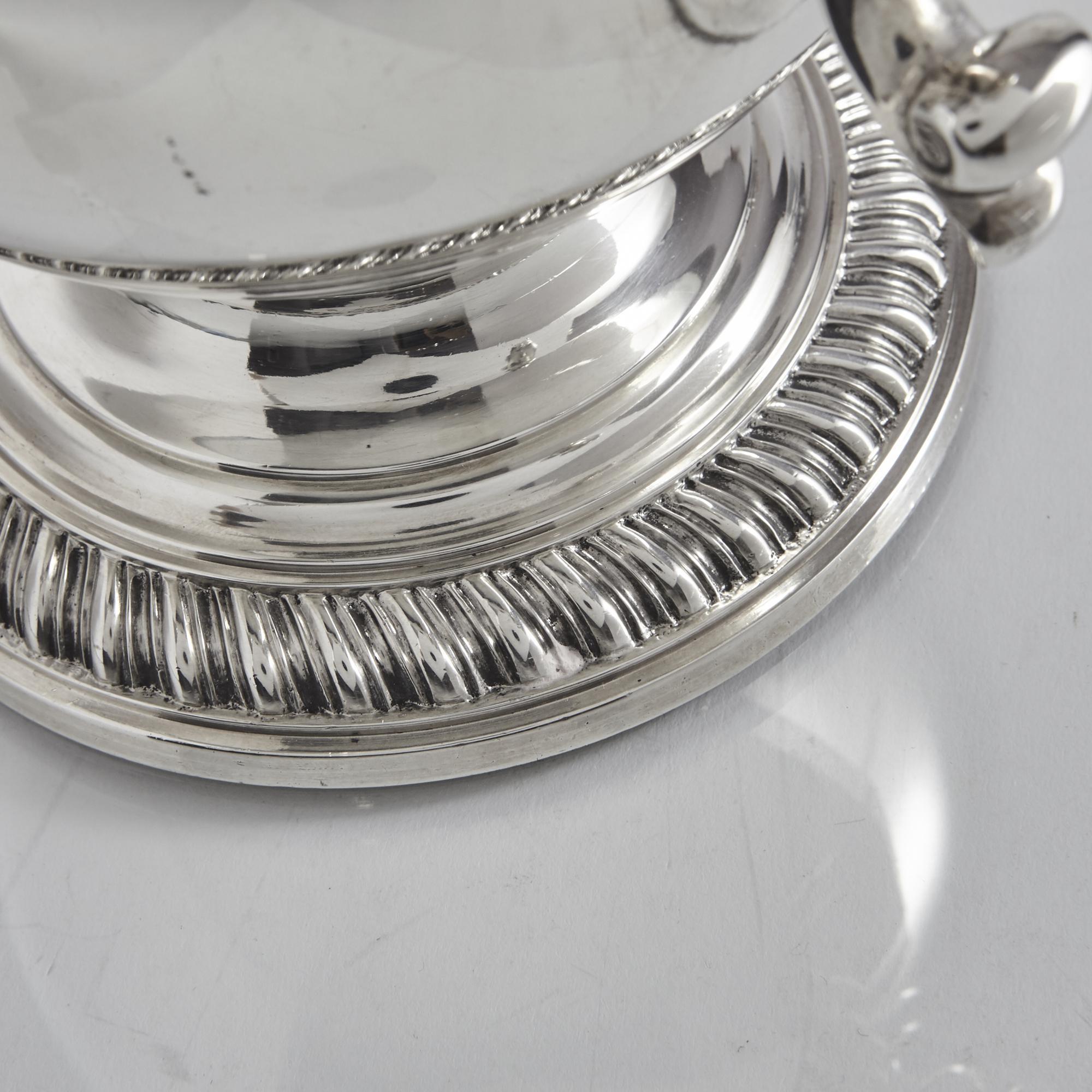 Argent sterling Pichet à bière ou à eau en argent George III en vente