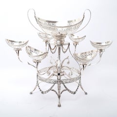 George III Silver Épergne