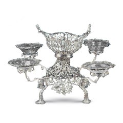 George III Silver Epergne
