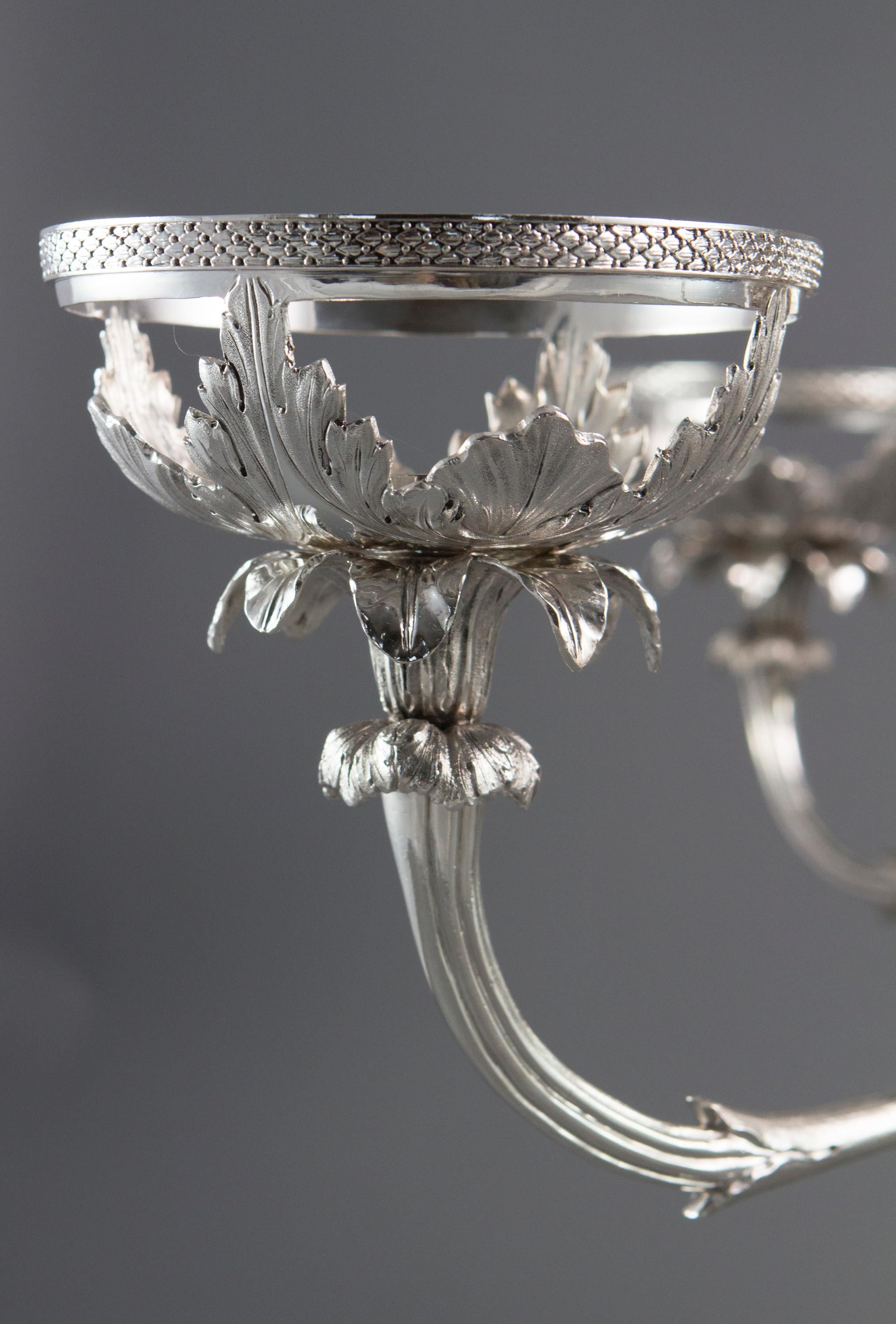 George III Silver Epergne, London 1808 by William Pitts For Sale 2