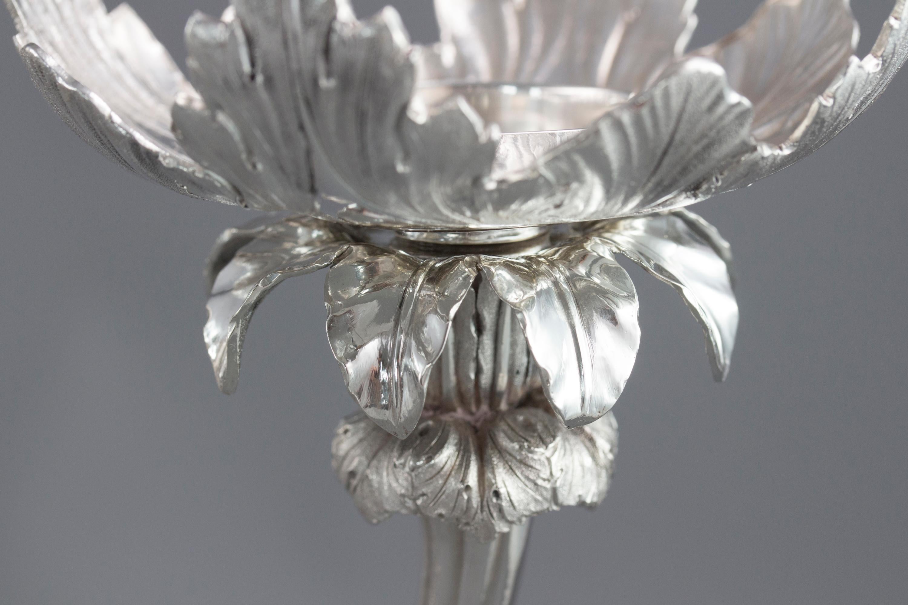 George III Silver Epergne, London 1808 by William Pitts For Sale 5