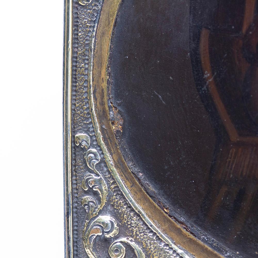 George III Silver Gilt Table Snuff Box by Alexander J Strachan 13