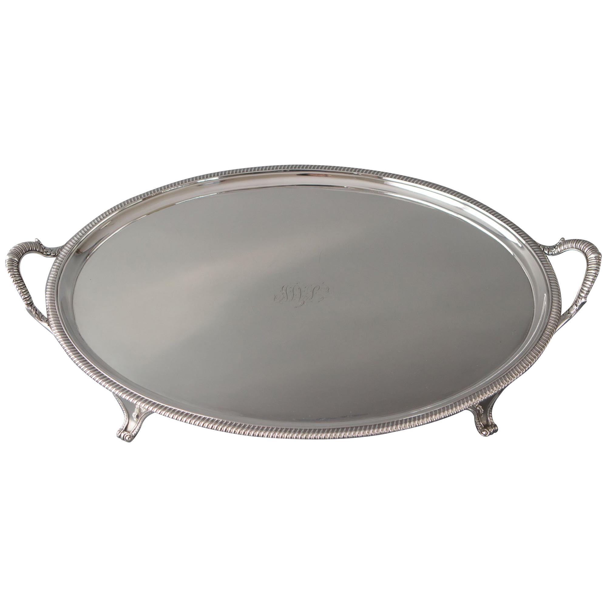 George III Silver Tea/Drinks Tray, London, 1811