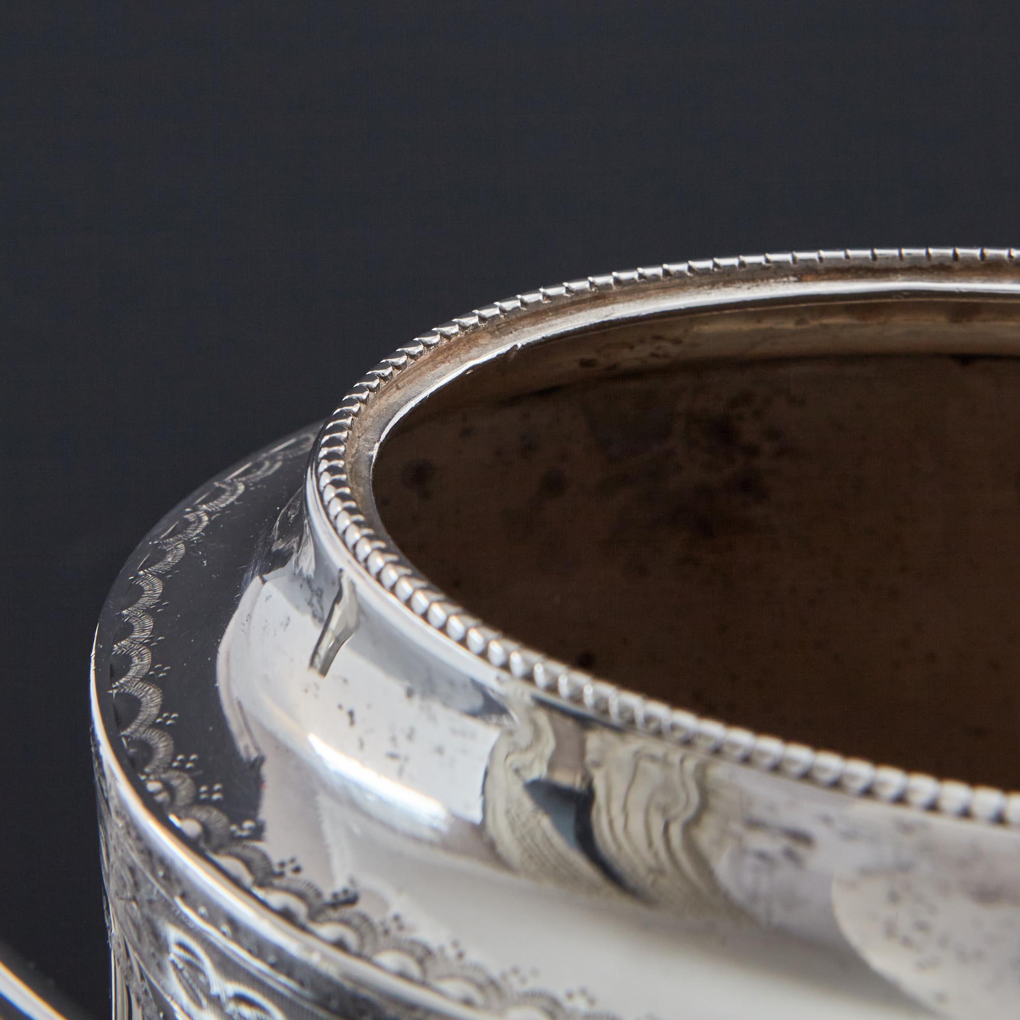 Sterling Silver George III Silver Teapot by Hester Bateman