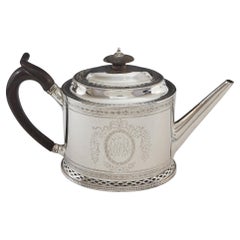George III Silver Teapot by Hester Bateman