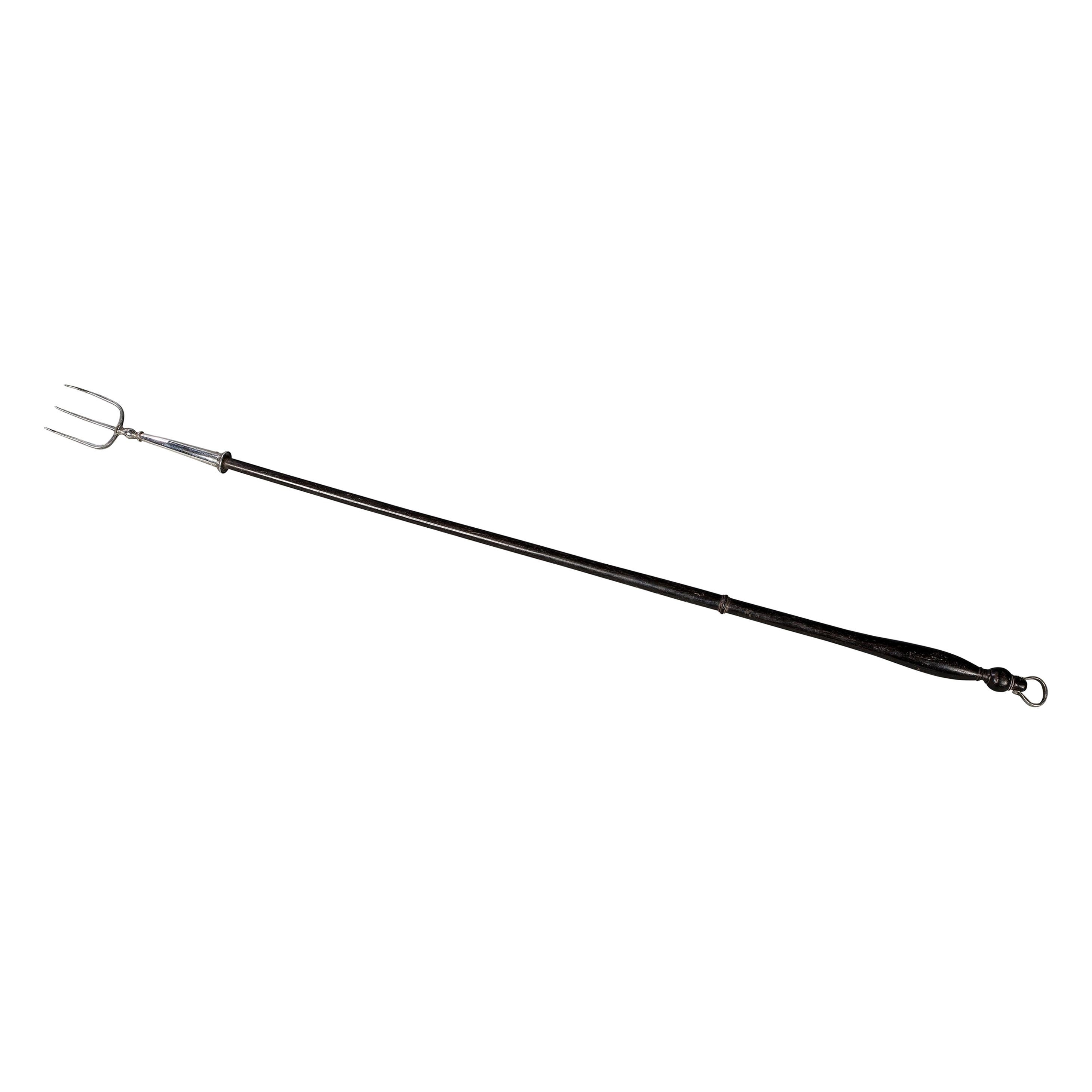 George III Silver Toasting Fork For Sale