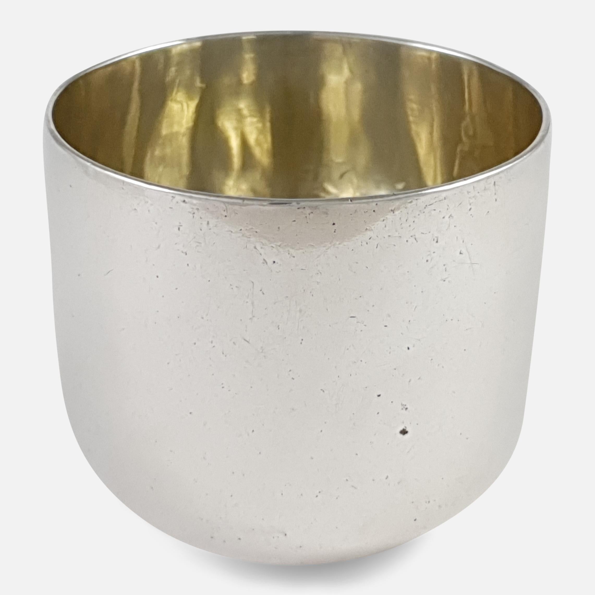 George III Sterling Silver Tumbler Cup, 1790 In Good Condition In Glasgow, GB