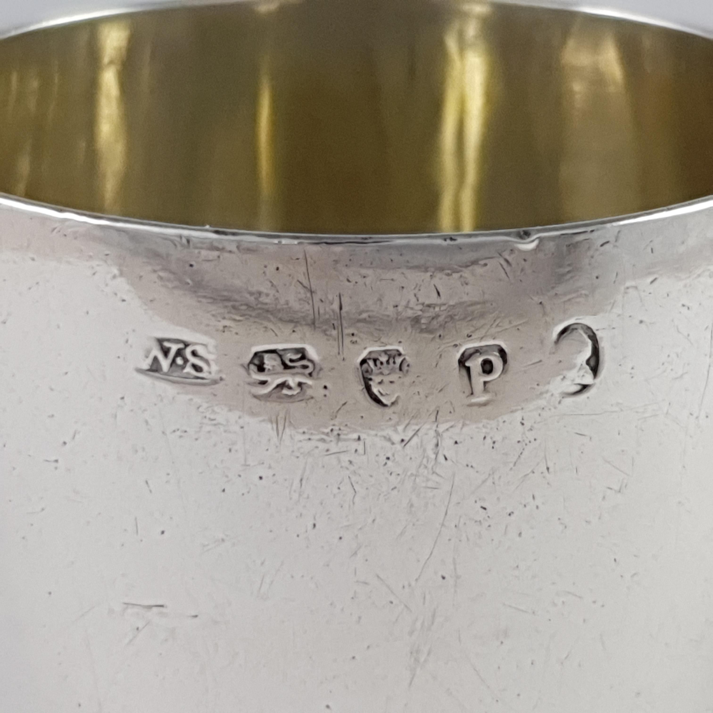 George III Sterling Silver Tumbler Cup, 1790 3