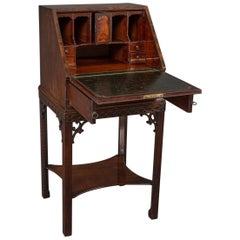 George III Small Bureau on Stand