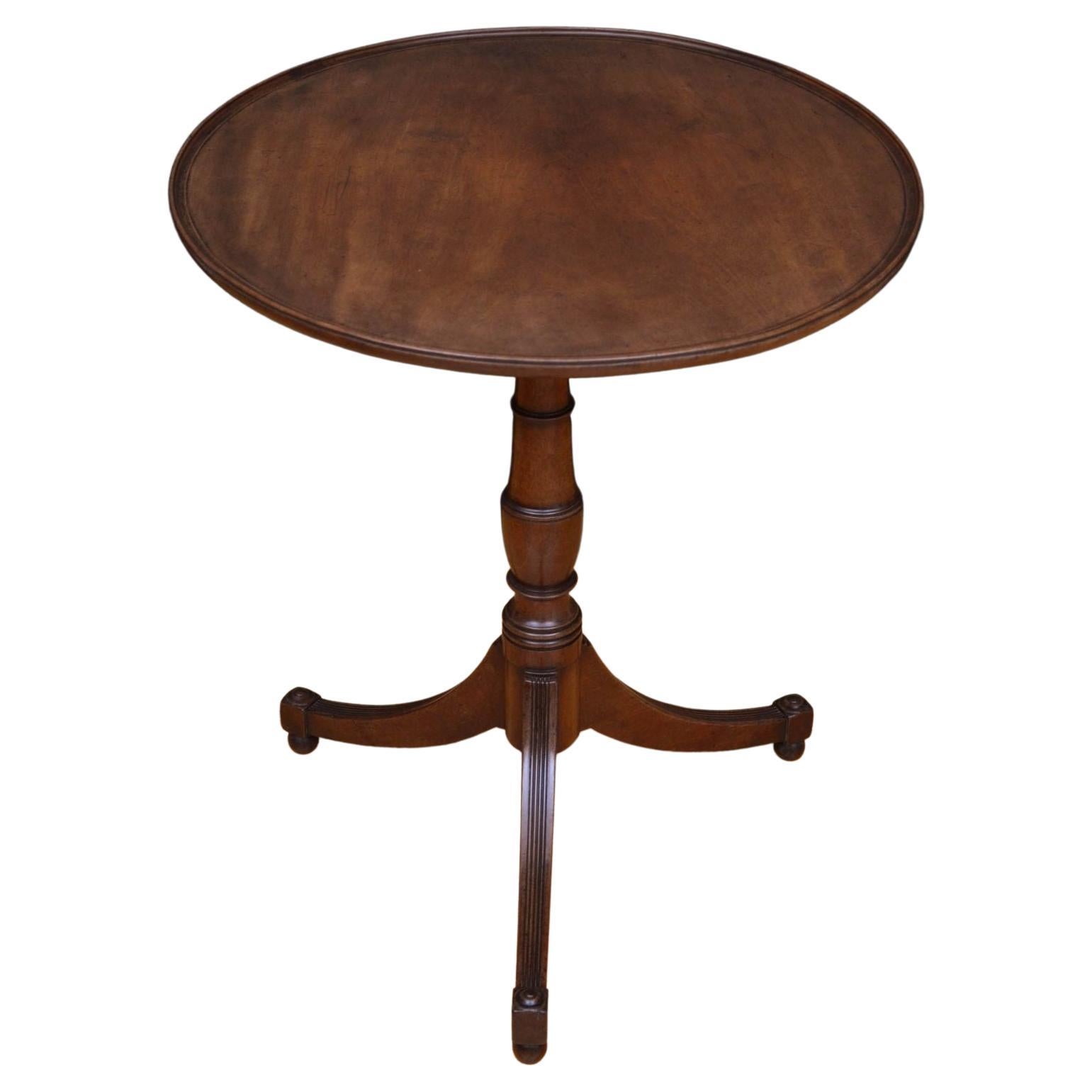 George III Solid Mahogany Table For Sale