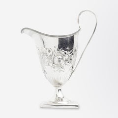 George III Sterling Creamer by Peter & Ann Bateman