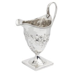 George III Sterling Creamer by Peter & Ann Bateman