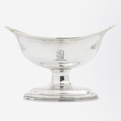 George III Sterling Salt Cellar by Peter & Ann Bateman