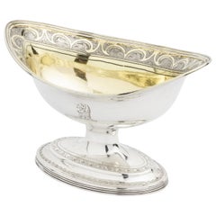George III.-Salzstreuer aus Sterlingsilber von Peter & Ann Bateman