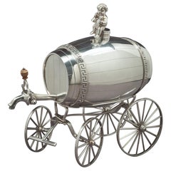 Antique George III Sterling Silver Jolly Wagon