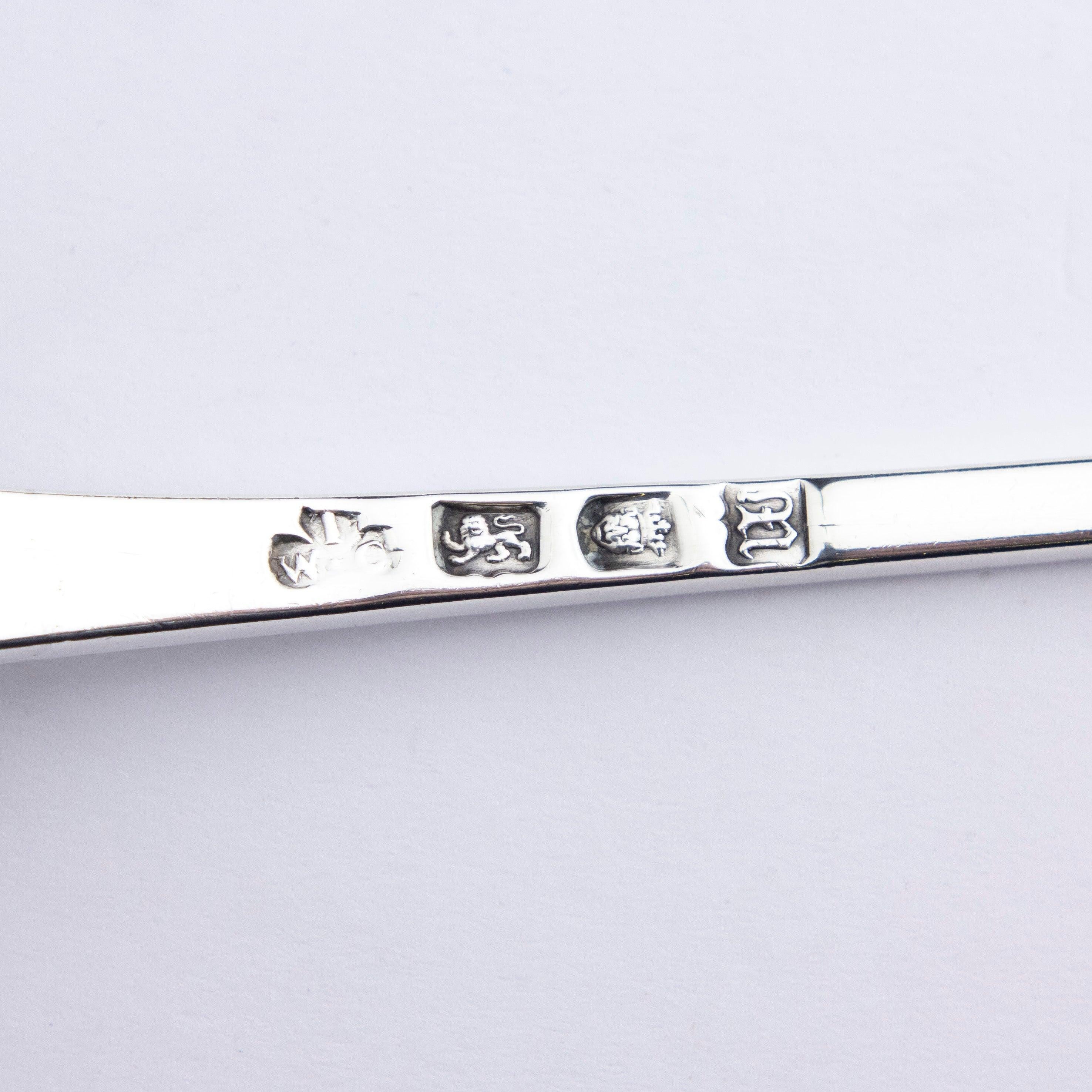 da uomo o donna Mestolo in argento di George III di Thomas & William Chawner in vendita