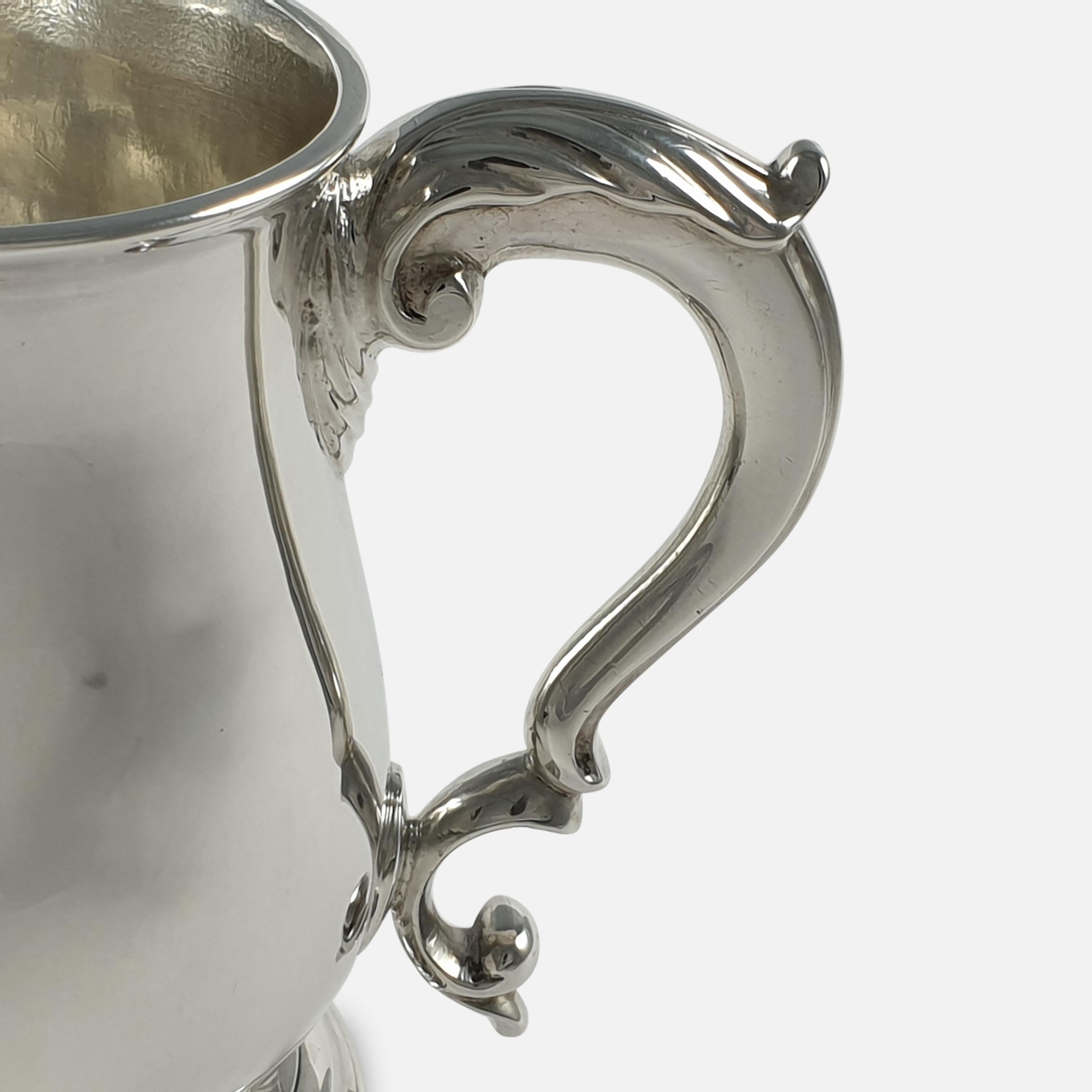 George III Sterling Silver Mug, John Robinson II, London, 1766 6