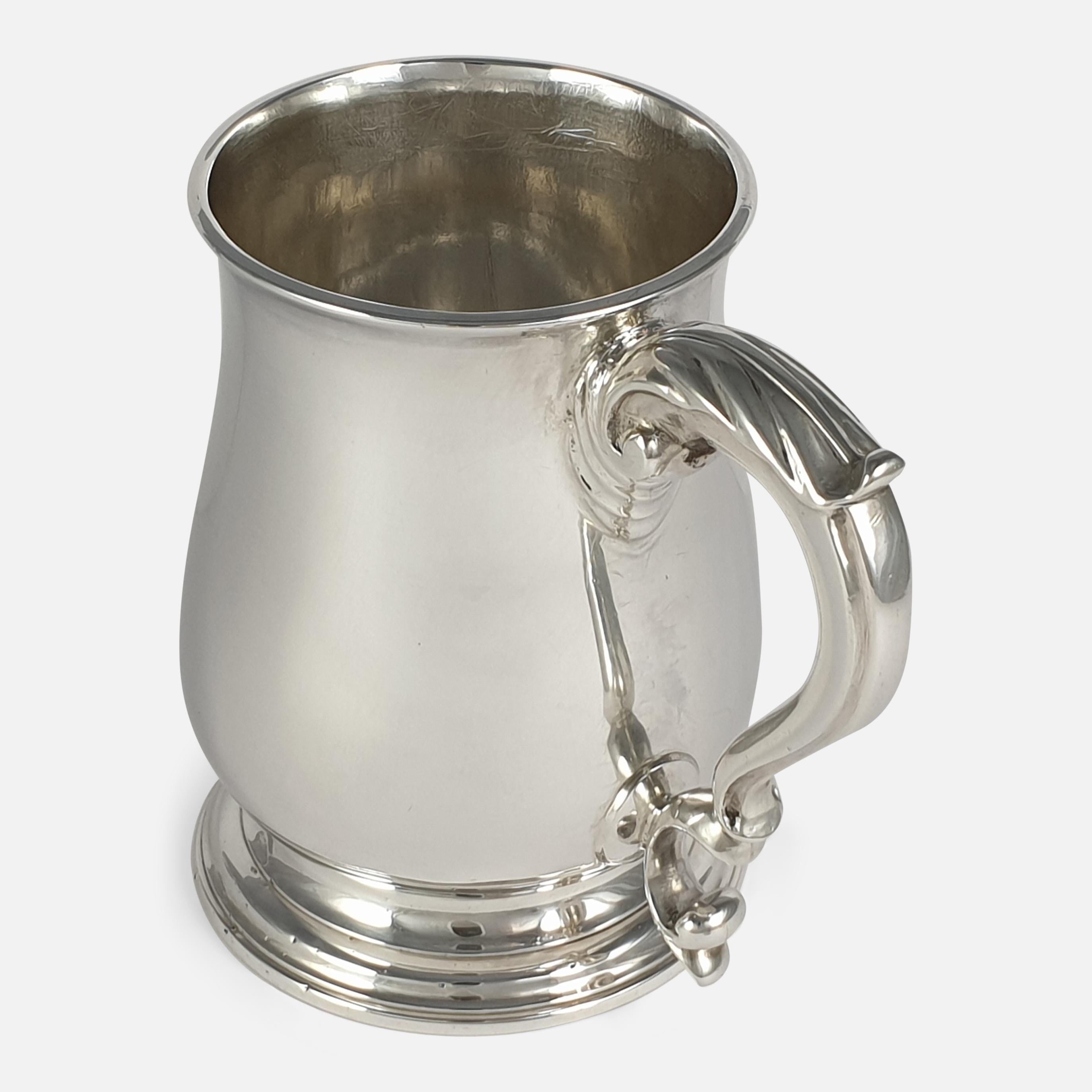 George III Sterling Silver Mug, John Robinson II, London, 1766 2