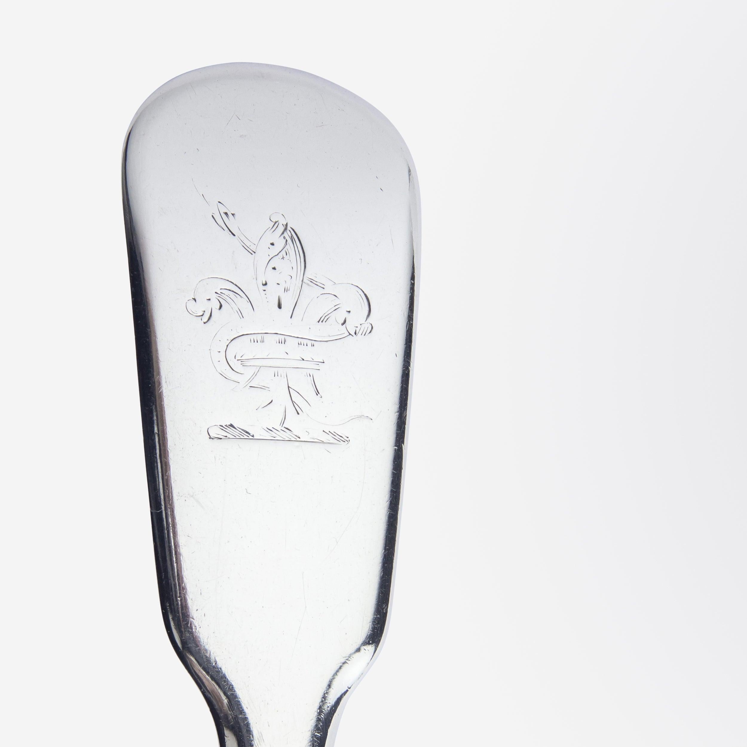 Mestolo per Sauce in argento sterling di William Bateman I di Giorgio III In condizioni buone in vendita a Brisbane City, QLD