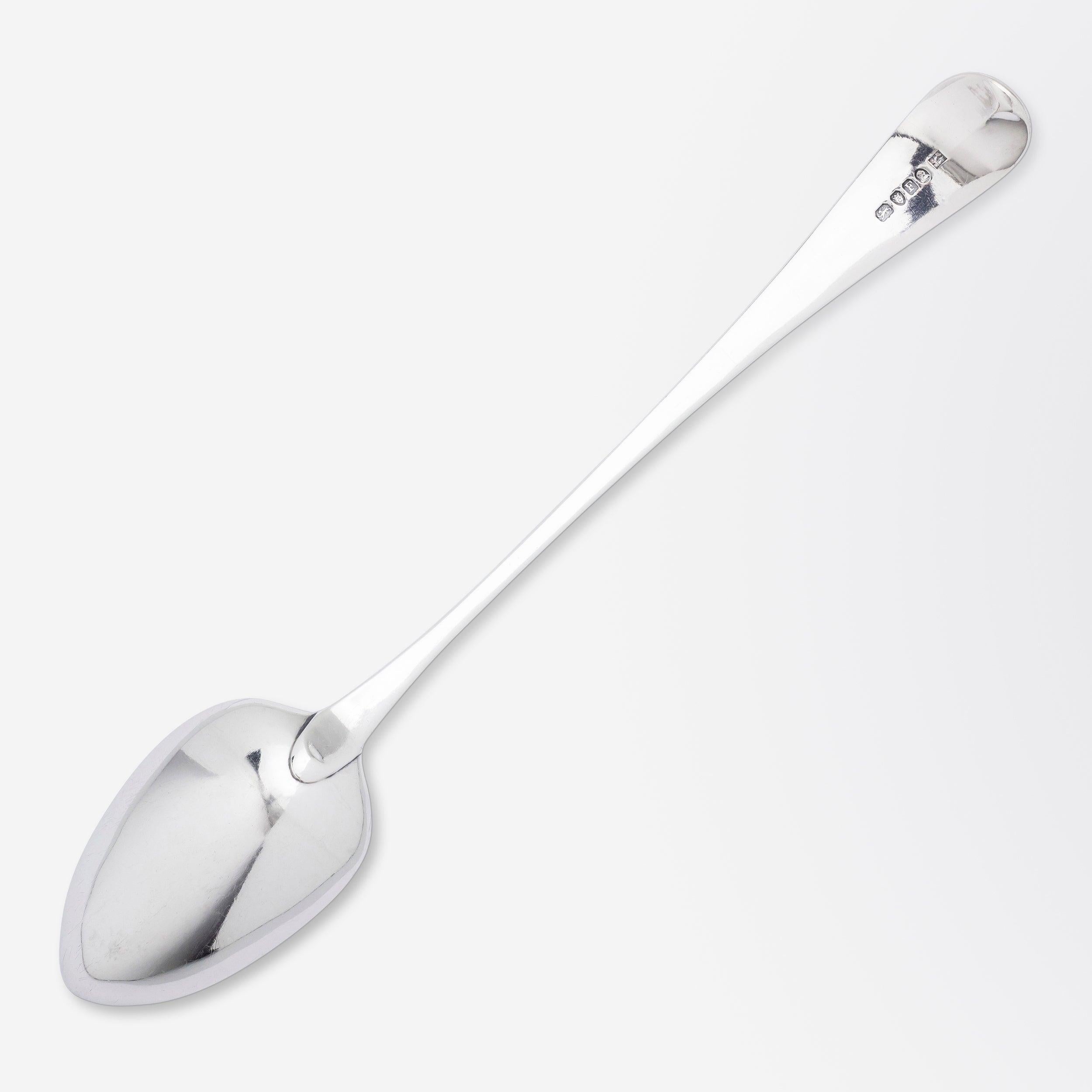Georgiano Cucchiaio da coltura in argento sterling di George III di Peter, Ann & William Bateman in vendita