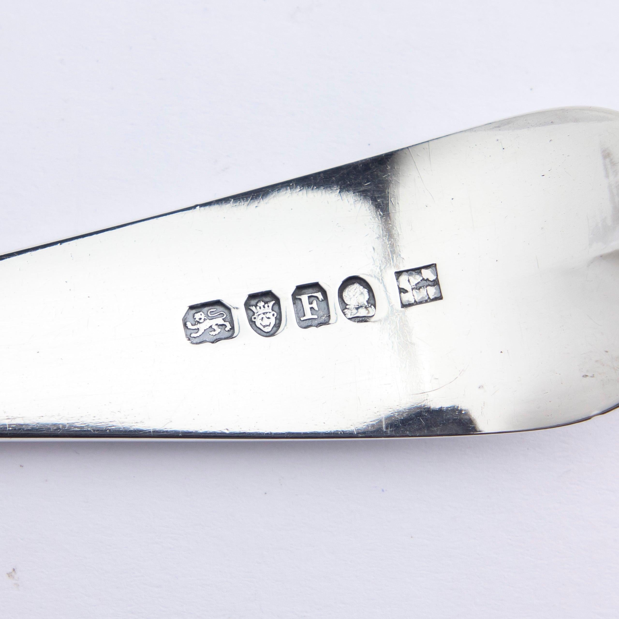 da uomo o donna Cucchiaio da coltura in argento sterling di George III di Peter, Ann & William Bateman in vendita