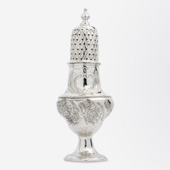 George III Sterling Silver Sugar Shaker by Peter & Jonathan Bateman